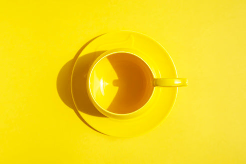 Bright yellow - Luxury Ceramic Coffee Set