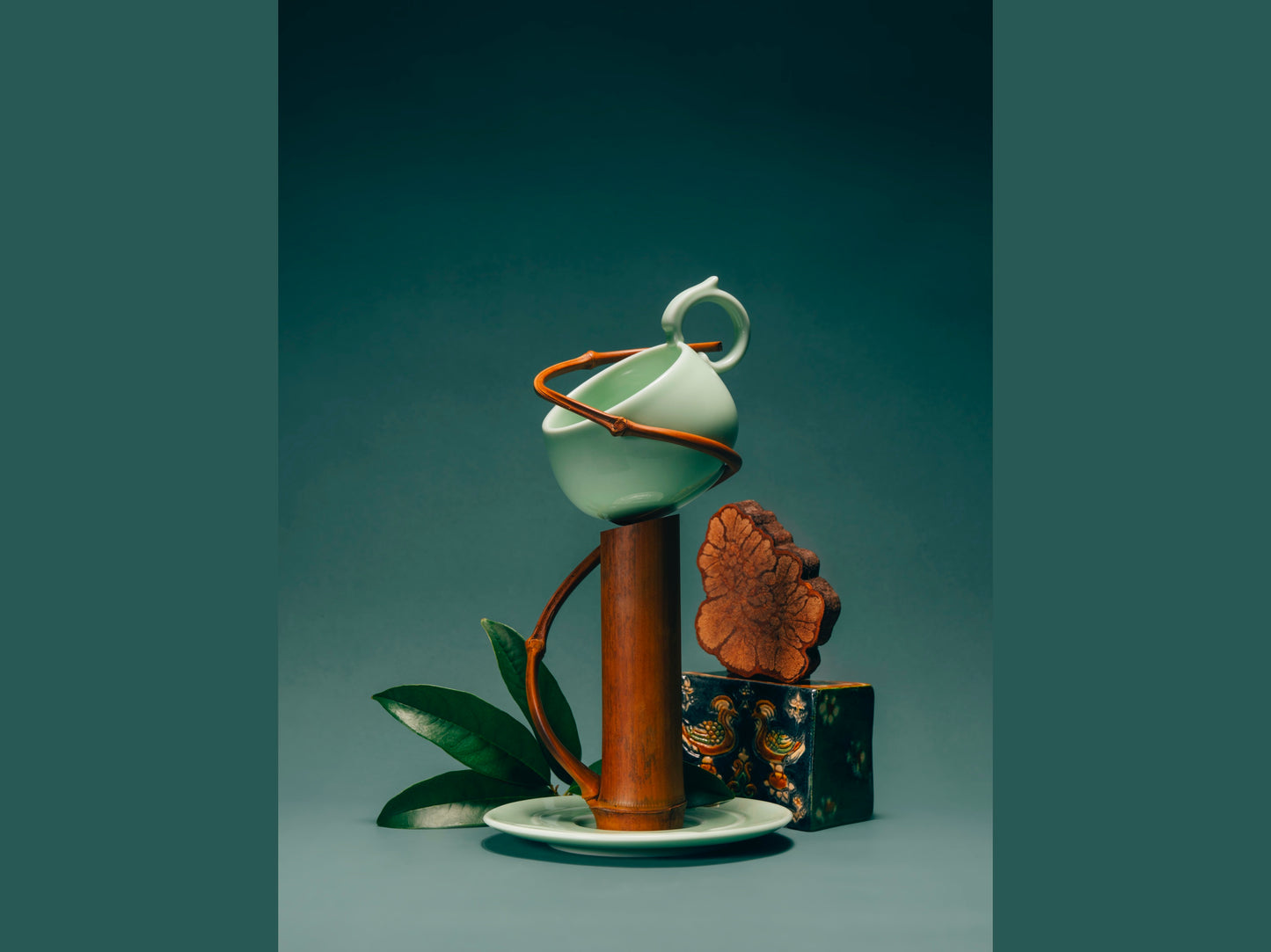 Mint Green - Luxury Ceramic Coffee Set
