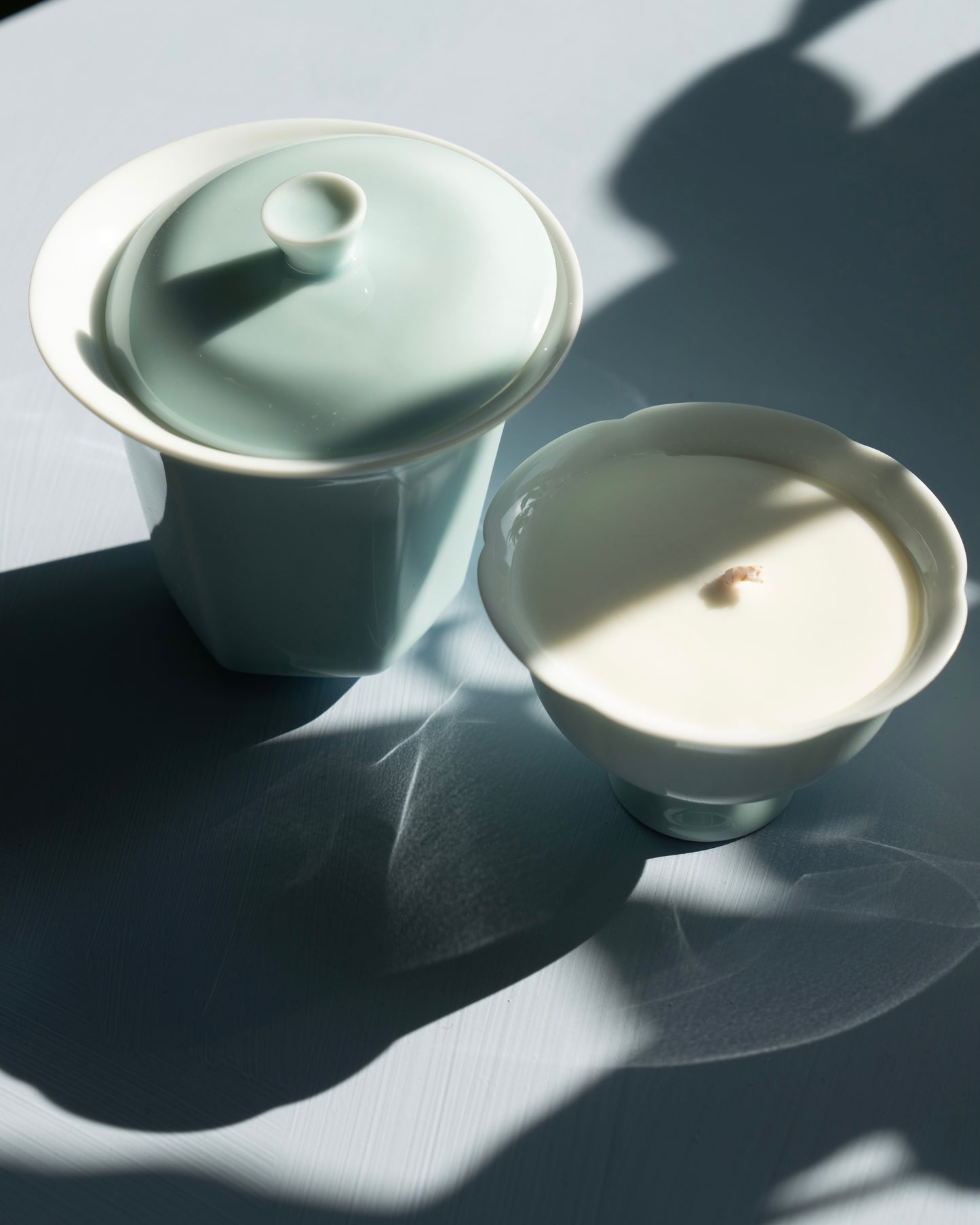 Luxury Tea bowl Scented Candles - Winter Fig