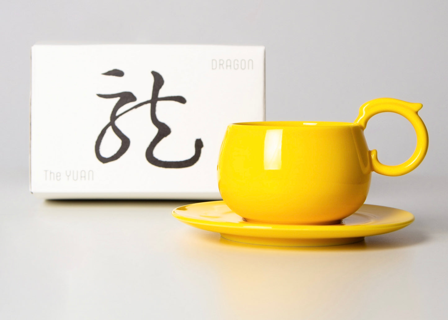 Bright yellow - Luxury Ceramic Coffee Set