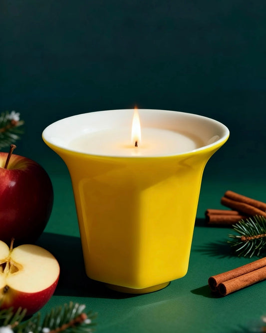 Summer Golden Apple - Luxury Tea bowl Scented Candles