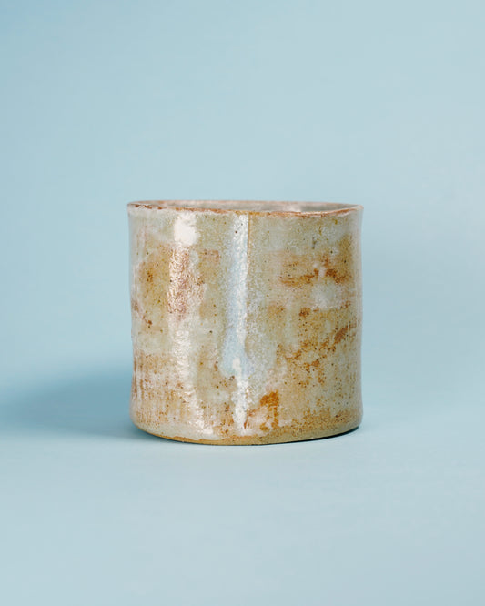 Ultramarine Ceramic Cup - Handmade with Unique Textures