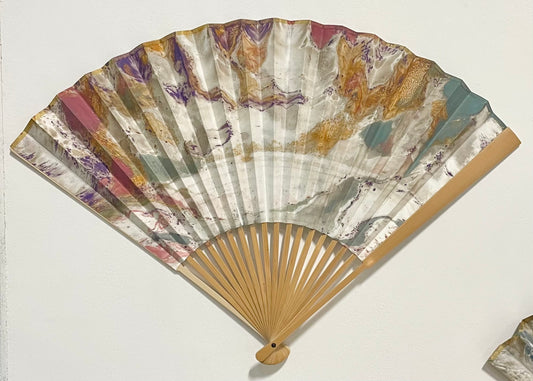 Lacquer Bamboo Fan - for Top Drawer only