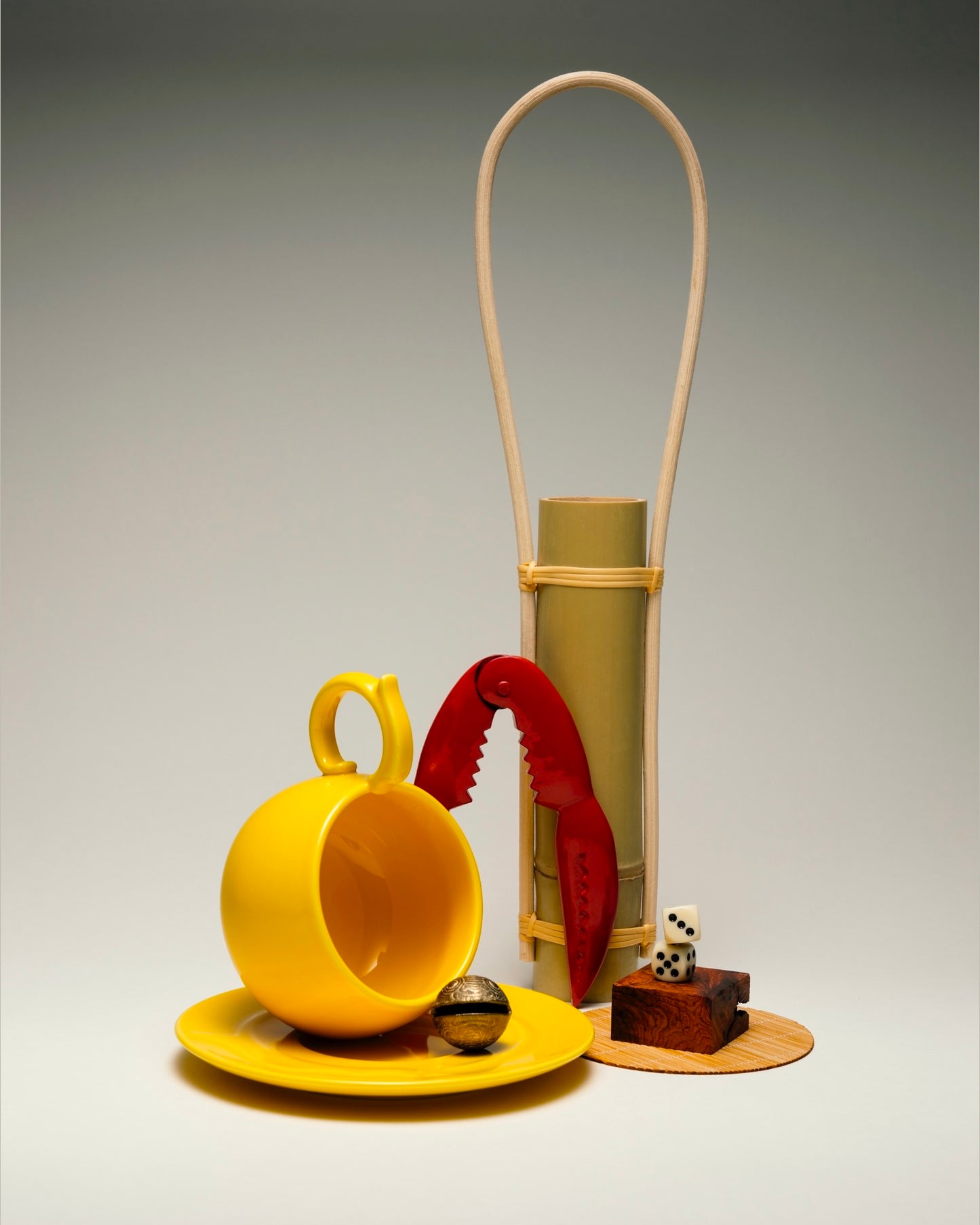 Bright yellow - Luxury Ceramic Coffee Set